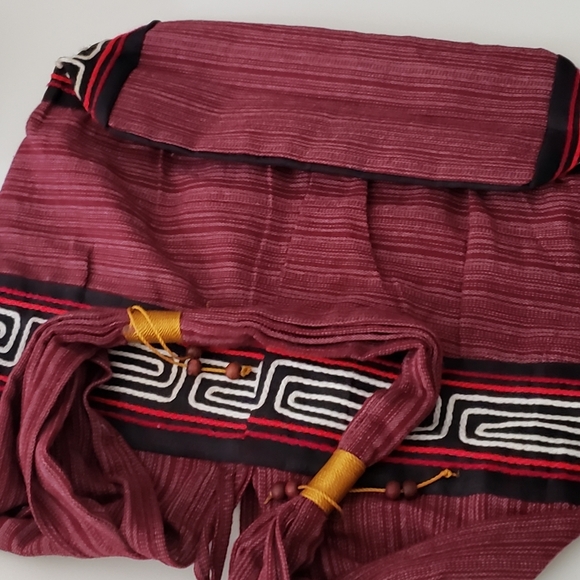 Boho Fabric Shoulder Bag - Picture 10 of 13